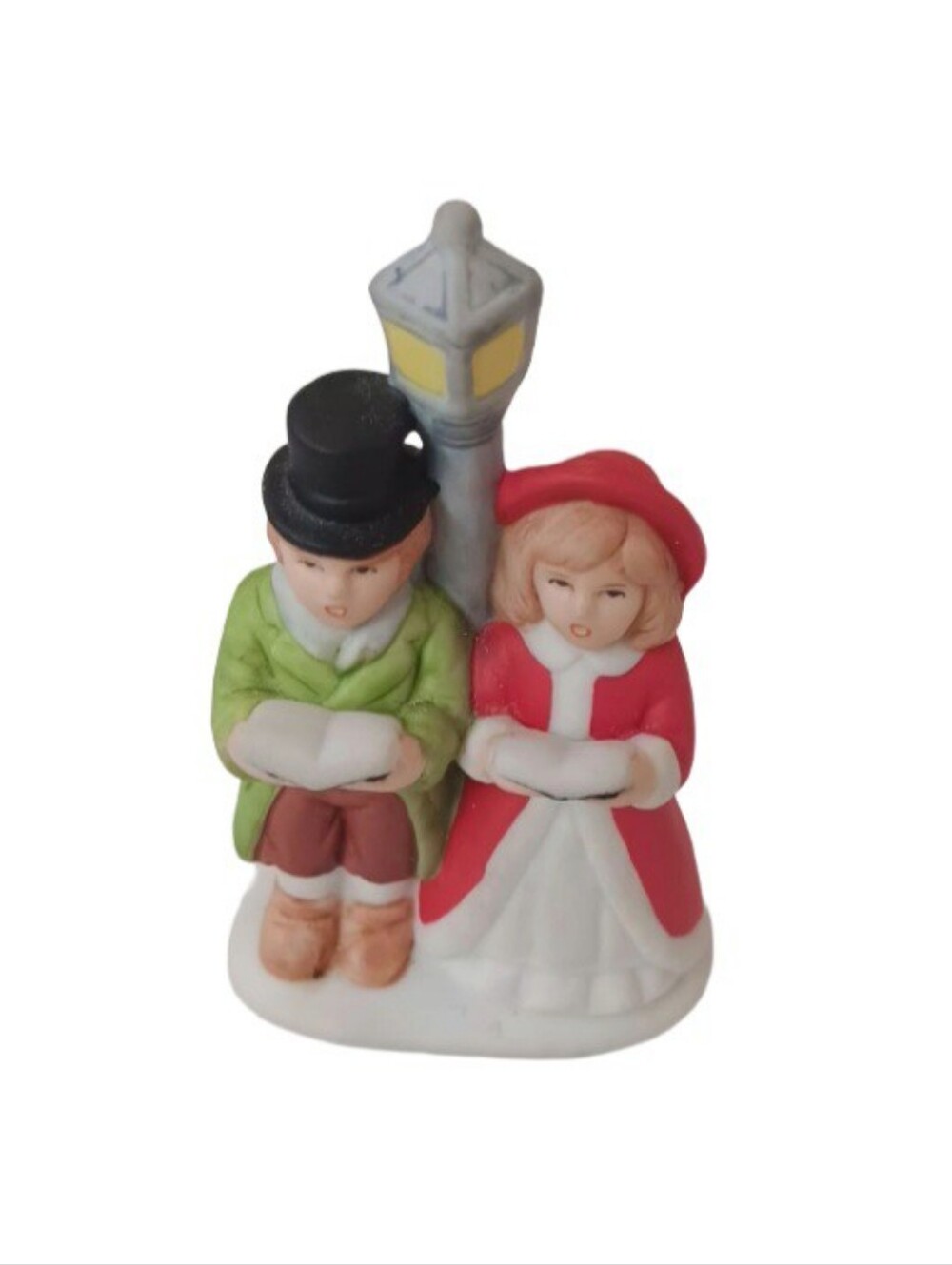 Retired Vintage Christmas Village Porcelain 5310 Homco Figurine | Carolers